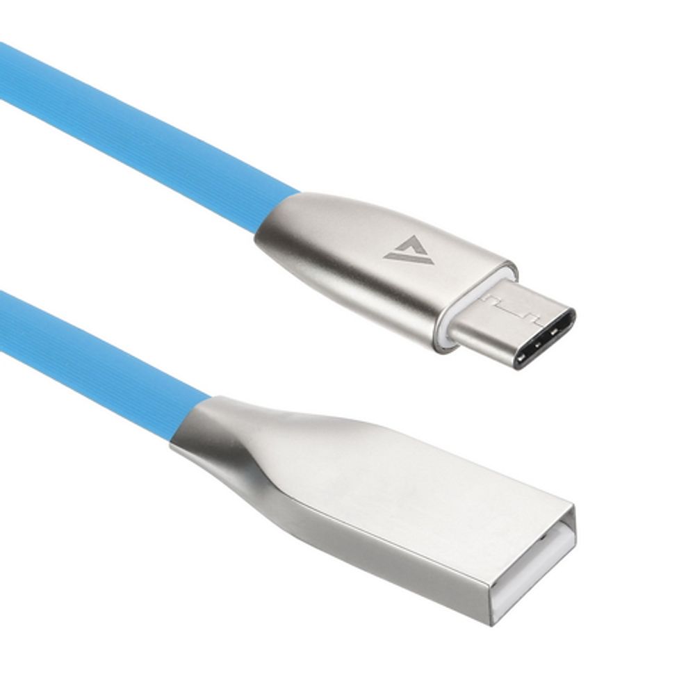 Кабель ACD ACD-U922-C2L, USB 2.0 Type-A – Type-C, 1.2м, синий