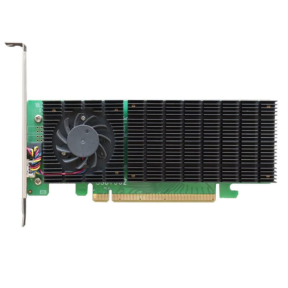 RAID-контроллер HighPoint SSD7502, PCIe 4.0 x16, 2× M.2, RAID 0/1