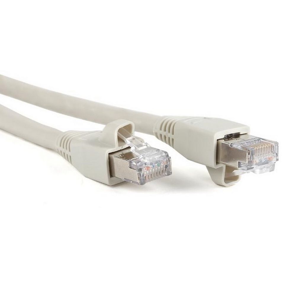 Патч-корд Hyperline PC-LPM-STP-RJ45-RJ45-C6a-2M-LSZH-GY, Cat.6a, F/UTP, 2 м, LSZH, серый