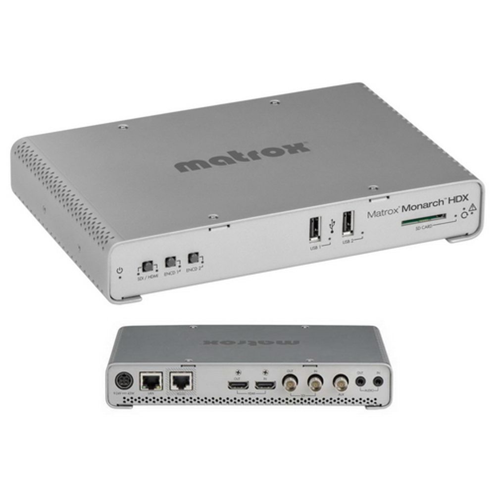 Устройство видеозахвата Matrox Monarch HDX MHDX/I, 2-канальный H.264