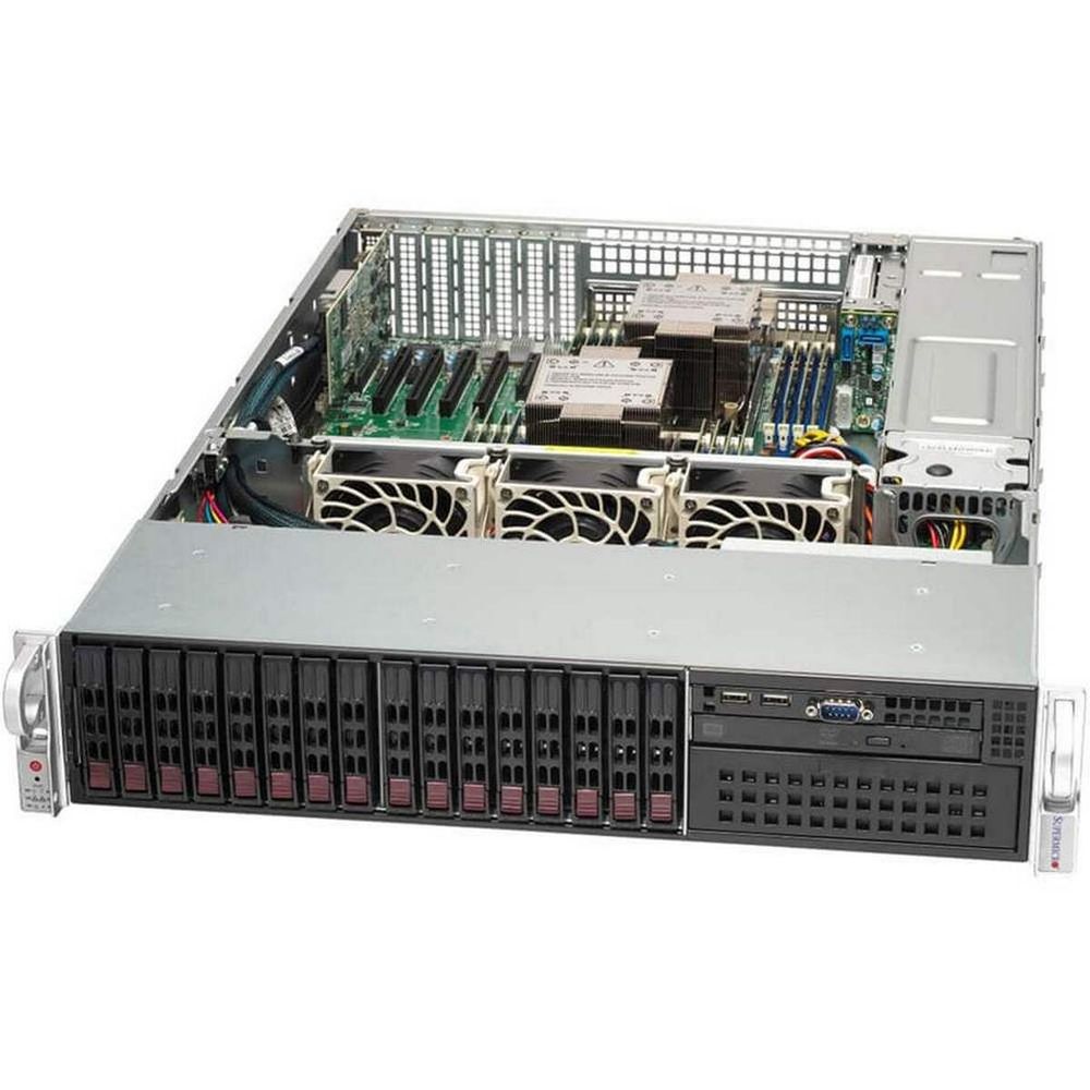 Серверная платформа Supermicro SYS-221P-C9R, 2U, 2×LGA-4677, 16×DDR5
