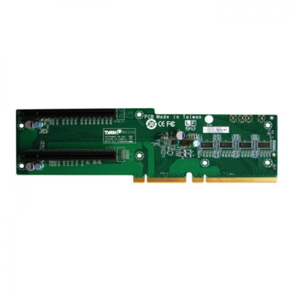 Райзер-карта Tyan M2208-R32-2F, PCIe 3.0 x16, 2× PCIe 3.0 x16