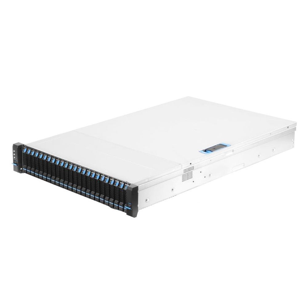 Корпус Chenbro RM23824H01*15158, 2U, 24×2.5" Hot-Swap, E-ATX, 1200 Вт