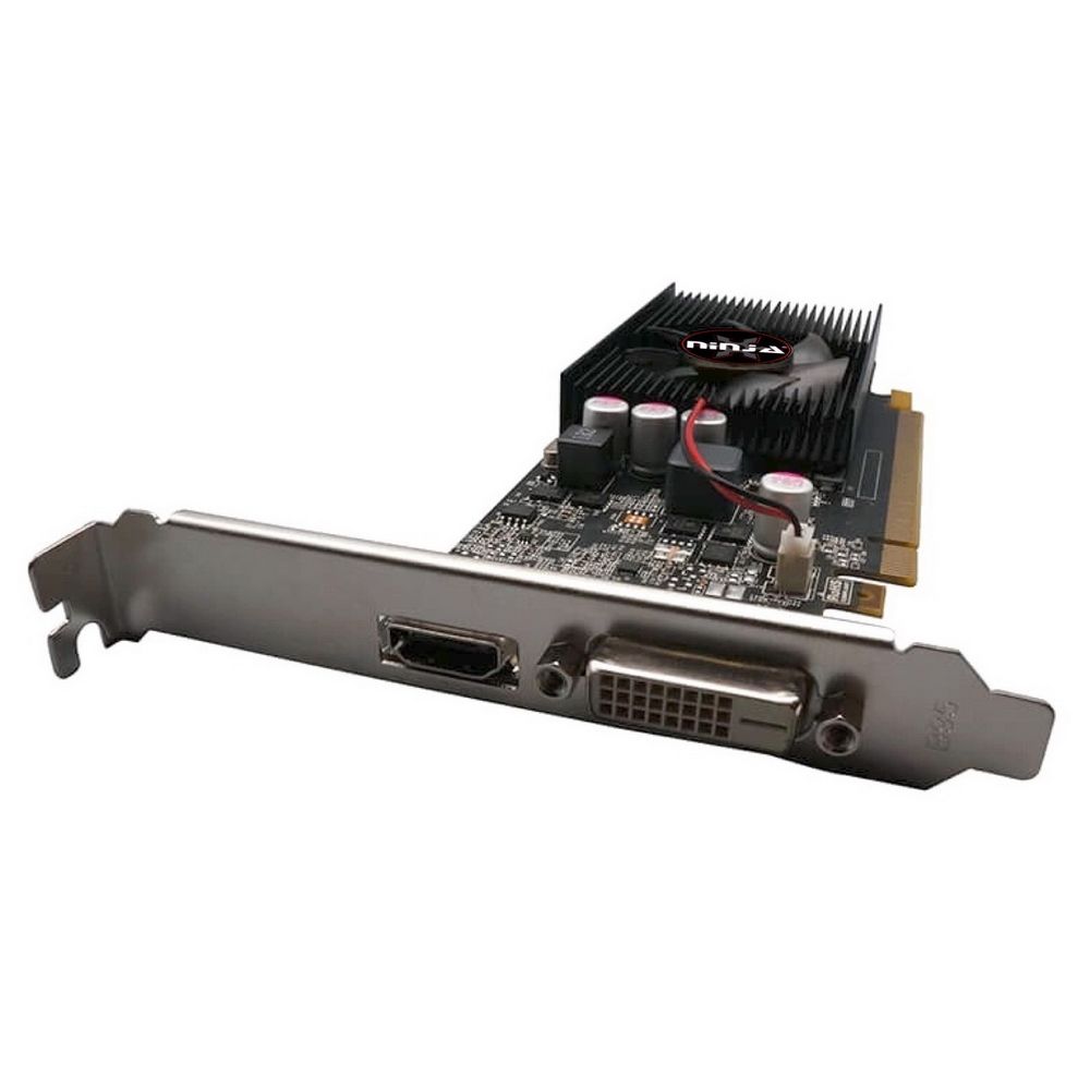 Видеокарта Ninja NF103FG25F, GT 1030, 2GB GDDR5, 64-bit, DVI/HDMI