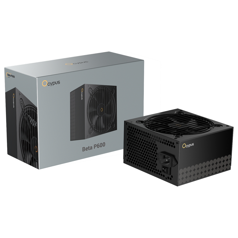 Блок питания Ocypus Beta-P600-N1HDBK024X-EU, 600W, ATX