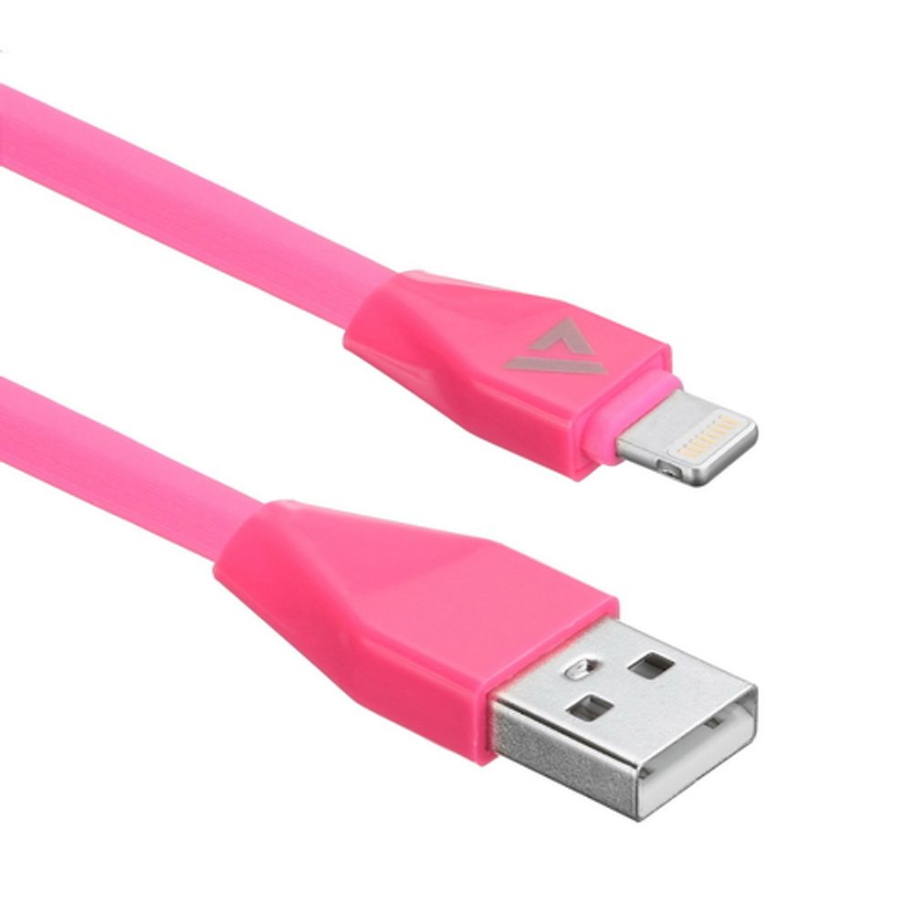 Кабель ACD ACD-U920-P5M, USB-A – Lightning, 1 м, маджента