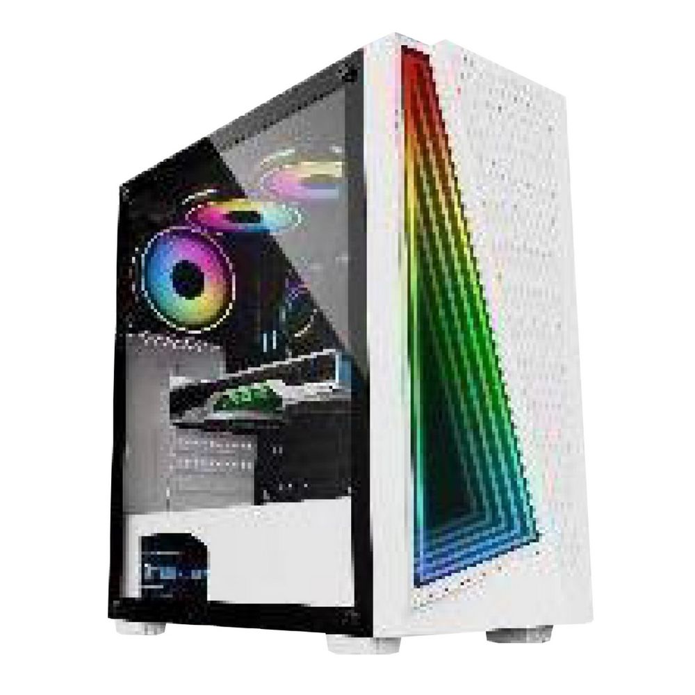 Корпус ALSEYE AS.07.0151 X3, ATX, Midi-Tower, белый