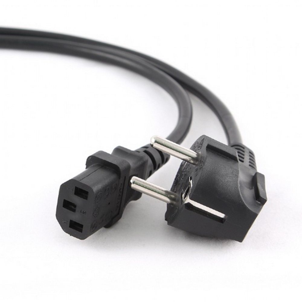 Кабель питания Cablexpert PC-186-VDE, 1.8м, Schuko-C13, 10А