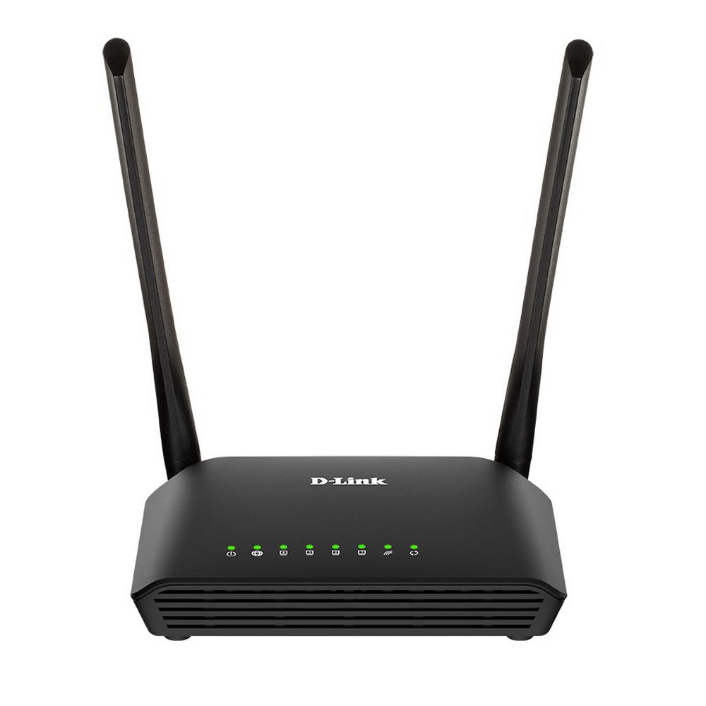 Маршрутизатор D-Link DIR-615S/RU/B1A, N300, 4×LAN 10/100