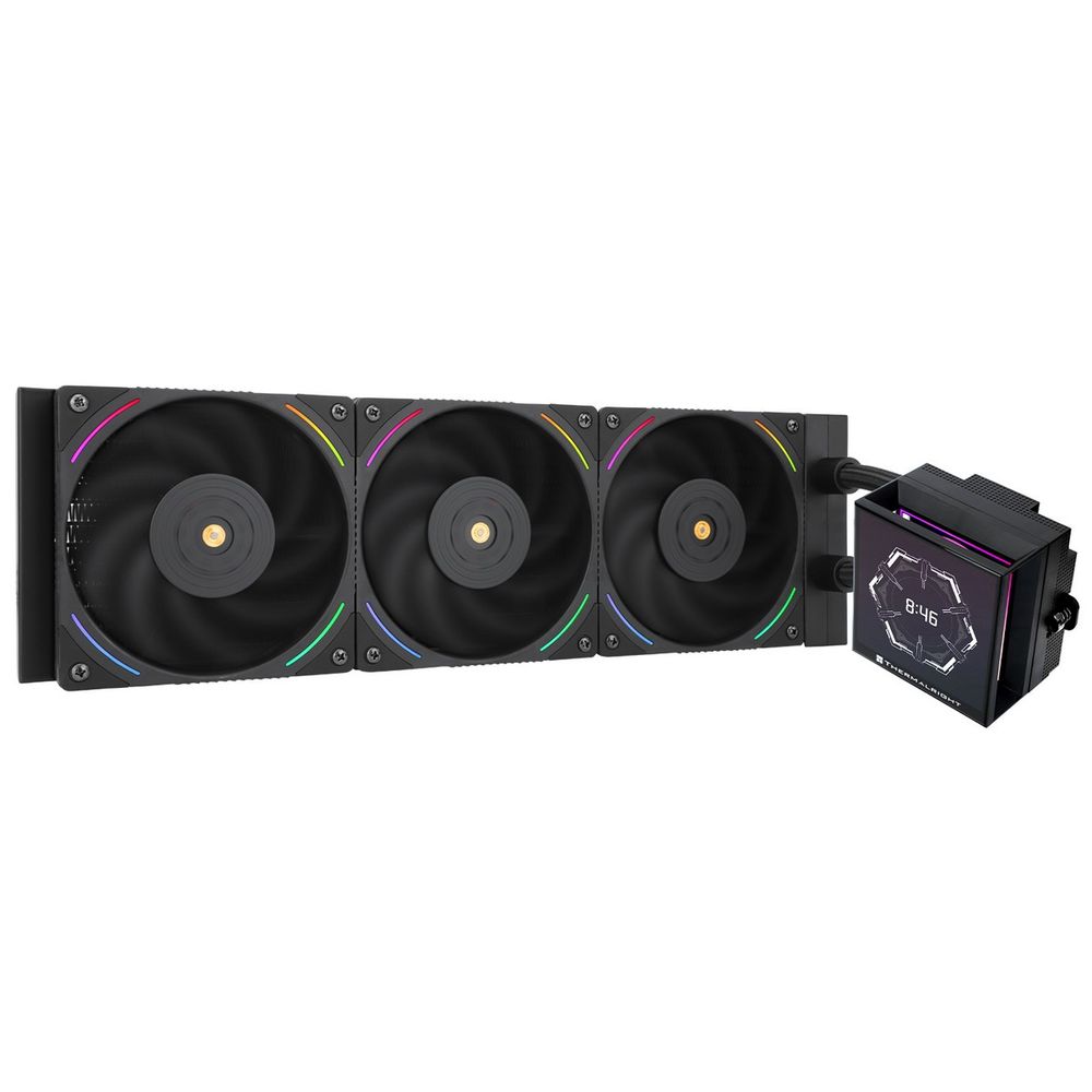 СВО Thermalright H-VISION-360-BL-ARGB, Hyper Vision 360 ARGB, 360мм, LCD