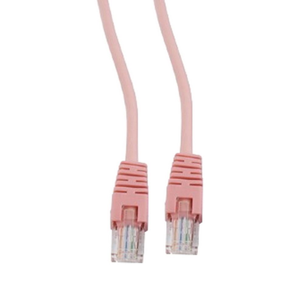 Патч-корд Cablexpert PP12-2M/RO, UTP Cat.5e, 2 м, многожильный, розовый