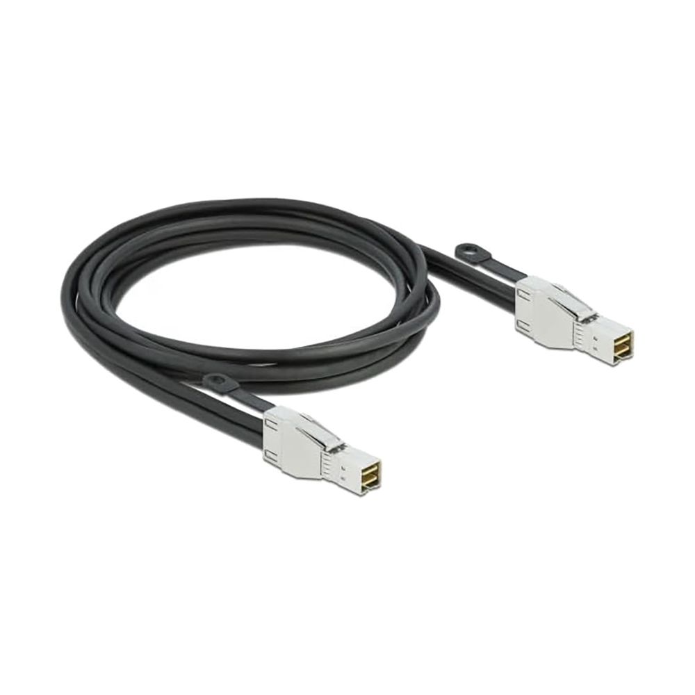 Кабель Amphenol NMCCEF0001, Mini-SAS HD (SFF8674), 1м