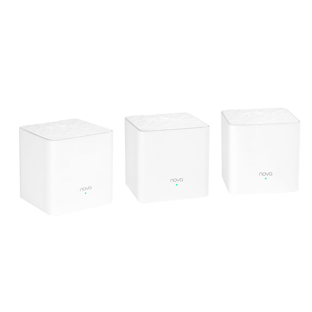 Mesh Wi-Fi система Tenda MW3(3-pack), AC1200, 2,4/5 ГГц, 3 модуля
