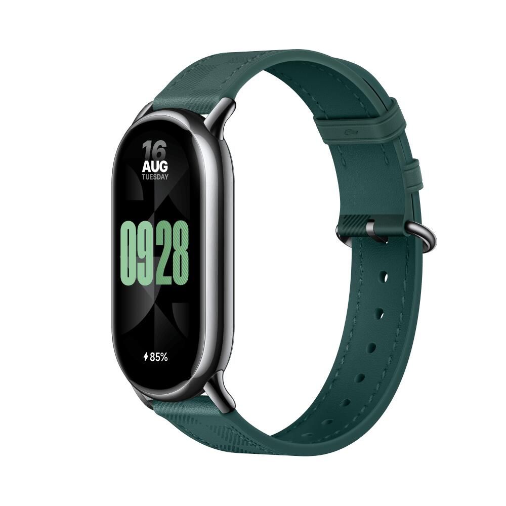 Ремешок Xiaomi BHR7308GL для Smart Band 8, кожа, зелёный