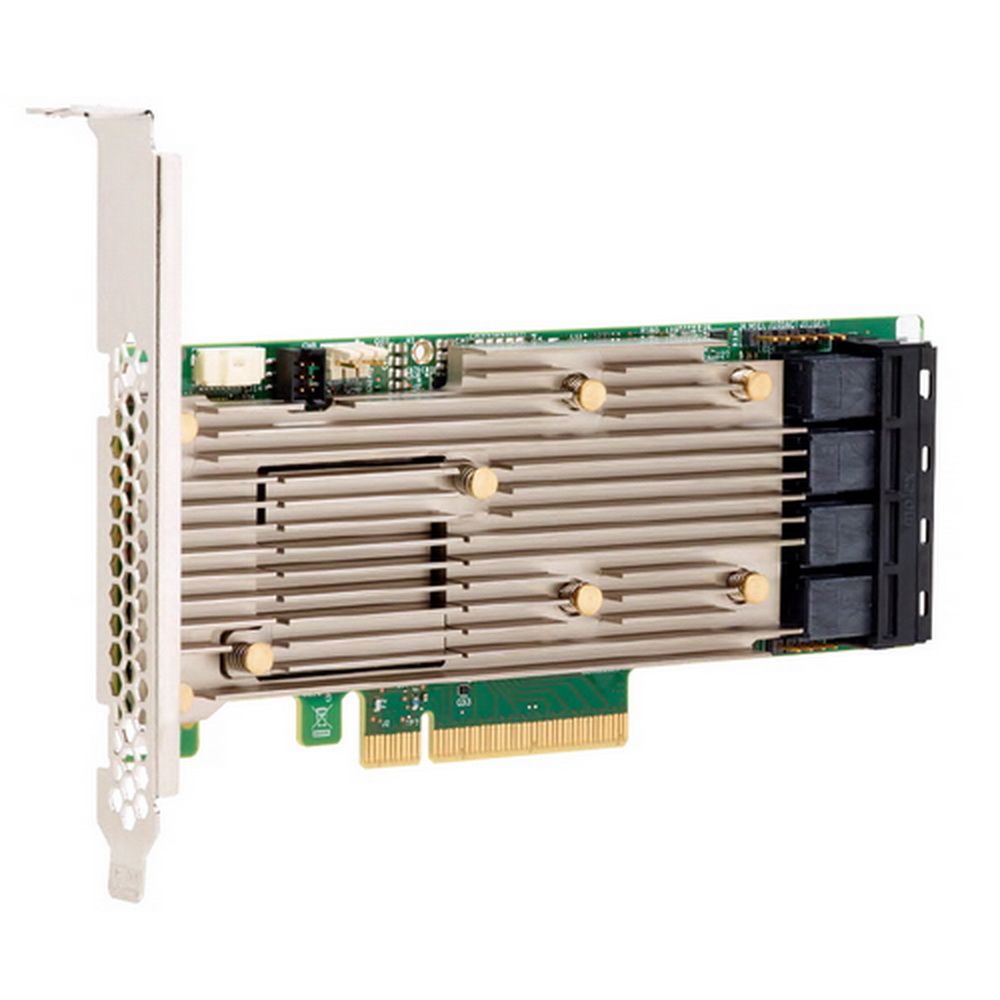 RAID-контроллер Broadcom 9460-16I SGL  (05-50011-00 / 03-50011-30007 / 03-50011-30008 / 03-50011-30009 / 03-50011-30010 / 03-50011-30011) PCIe 3.1 x8 LP, SAS/SATA/NVMe, RAID 0,1,5,6,10,50,60, 16port(4* int SFF8643), 4GB Cache, 3516ROC, RTL (Sn) {5}, (003600) (003648)