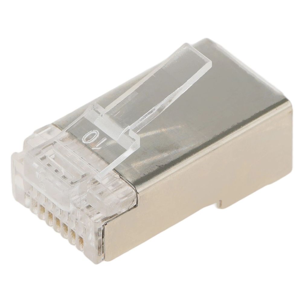Разъем Hyperline WR-8P8C-5E-SH, RJ45, кат.5e, экранированный