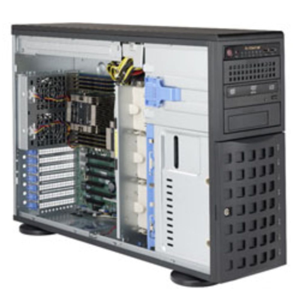 Серверная платформа Supermicro SYS-7049P-TR, 4U, 2×1280W