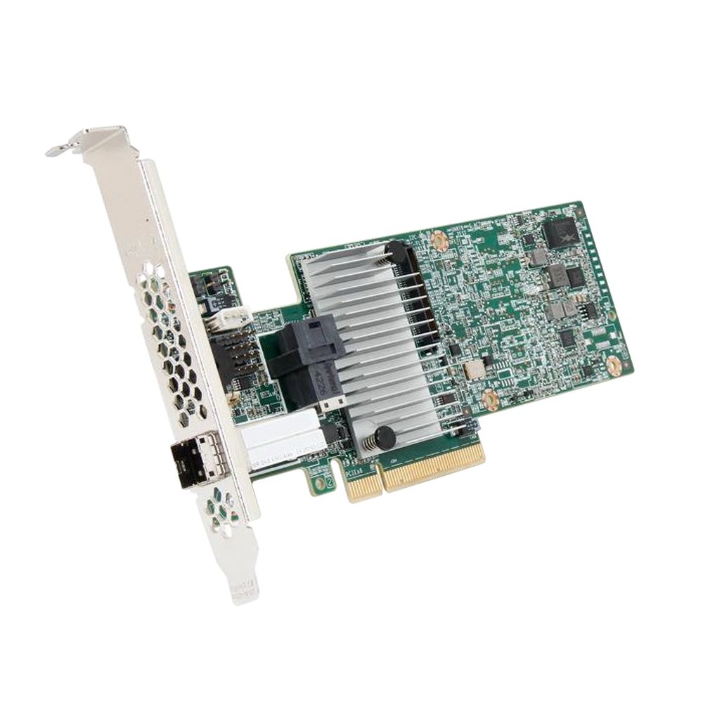 RAID-контроллер Broadcom LSI MegaRAID SAS 9380-4I4E, PCIe 3.0 x8, 8 портов, 1 ГБ