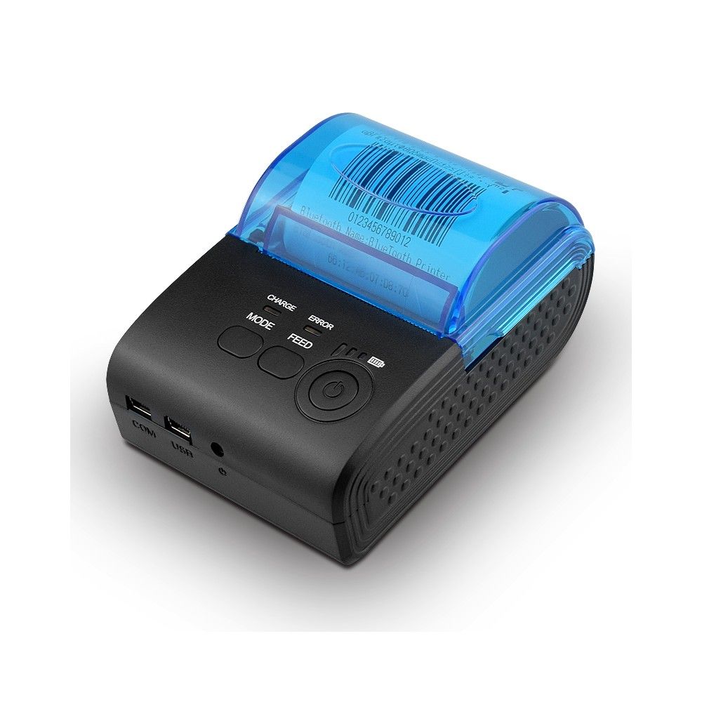 Чековый принтер zjiang ZJ-5805, портативный, Bluetooth, термальная печать