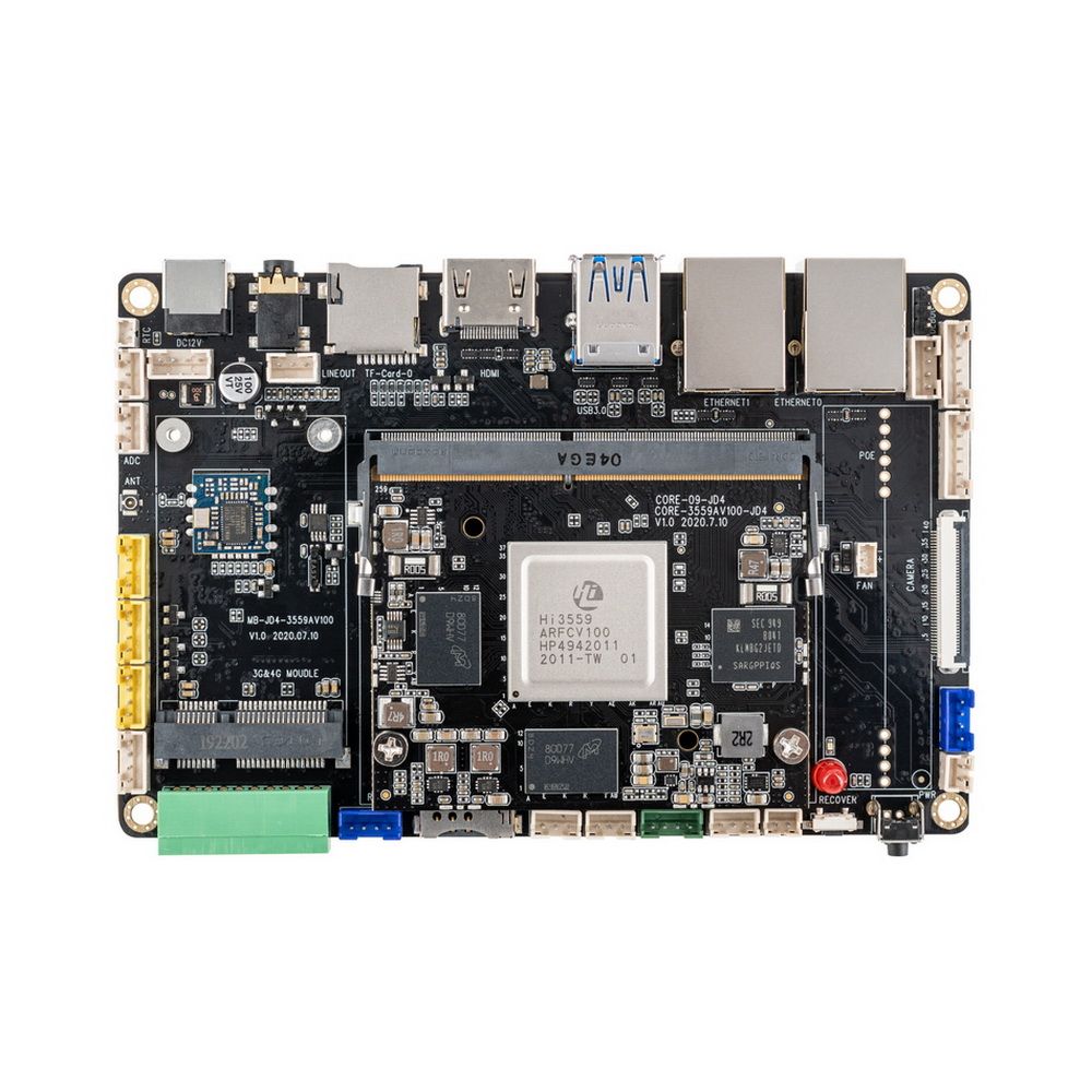 Одноплатный компьютер FireFly AIO-3559AV100-JD4, 4GB/32GB eMMC, Gigabit LAN
