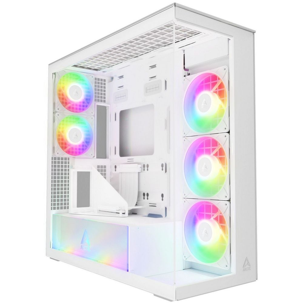 Корпус ARCTIC Xtender VG ACPCC00017A, Midi Tower, белый, стекло