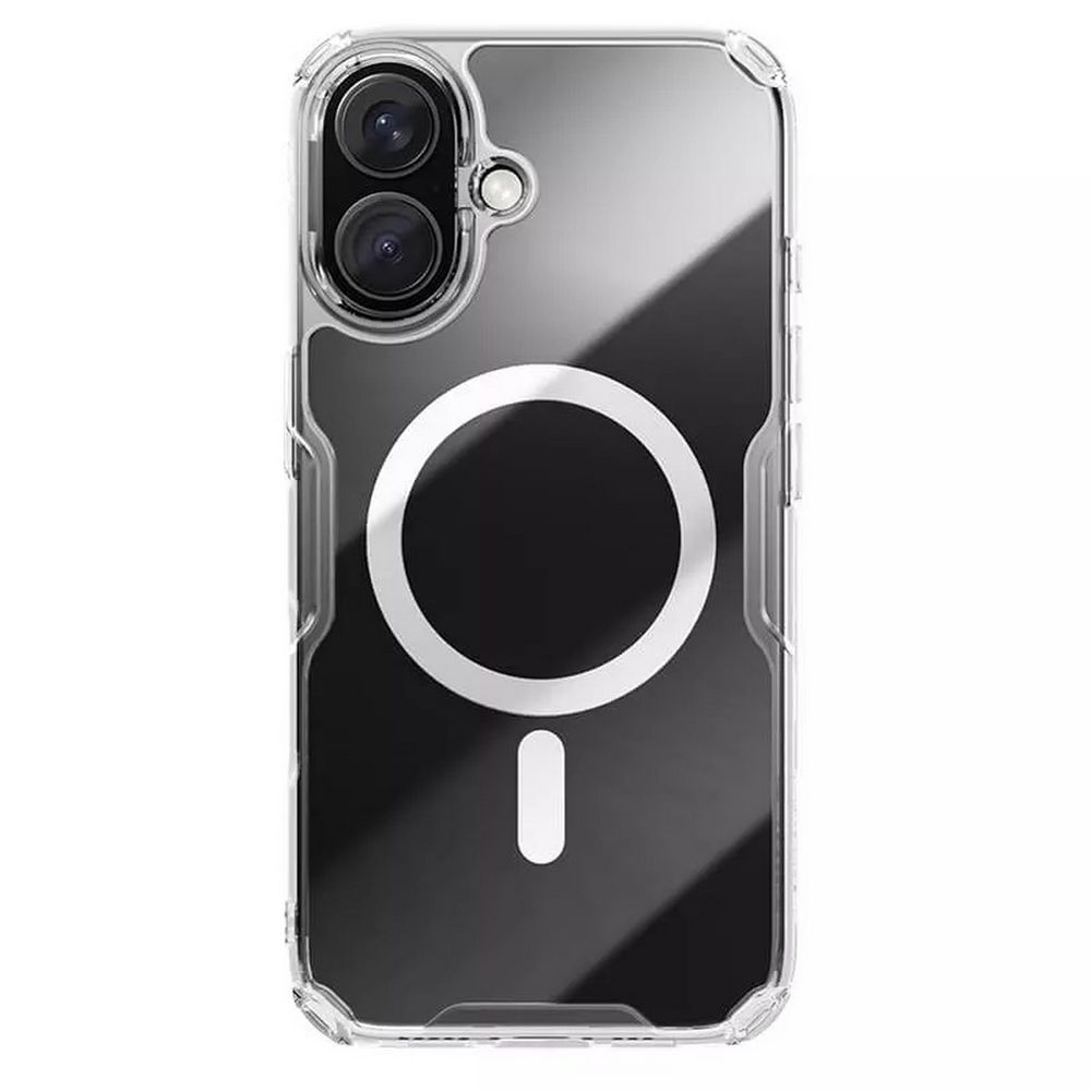 Чехол Nillkin Nature TPU Pro Magnetic Case 7021565, для Apple iPhone 16 Plus, белый