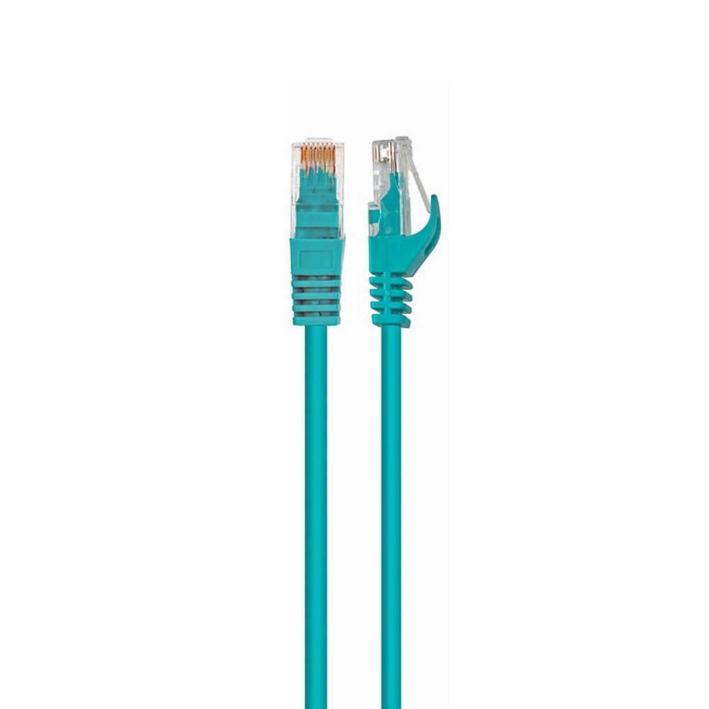 Патч-корд Cablexpert PP6U-0.5M/G, UTP кат.6, 0,5 м, многожильный, зелёный