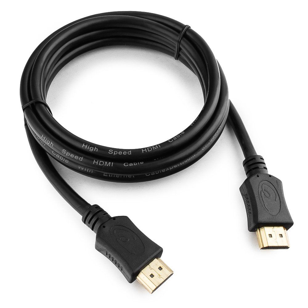 Кабель HDMI Cablexpert CC-HDMI4L-6, 1.8м, v2.0, чёрный