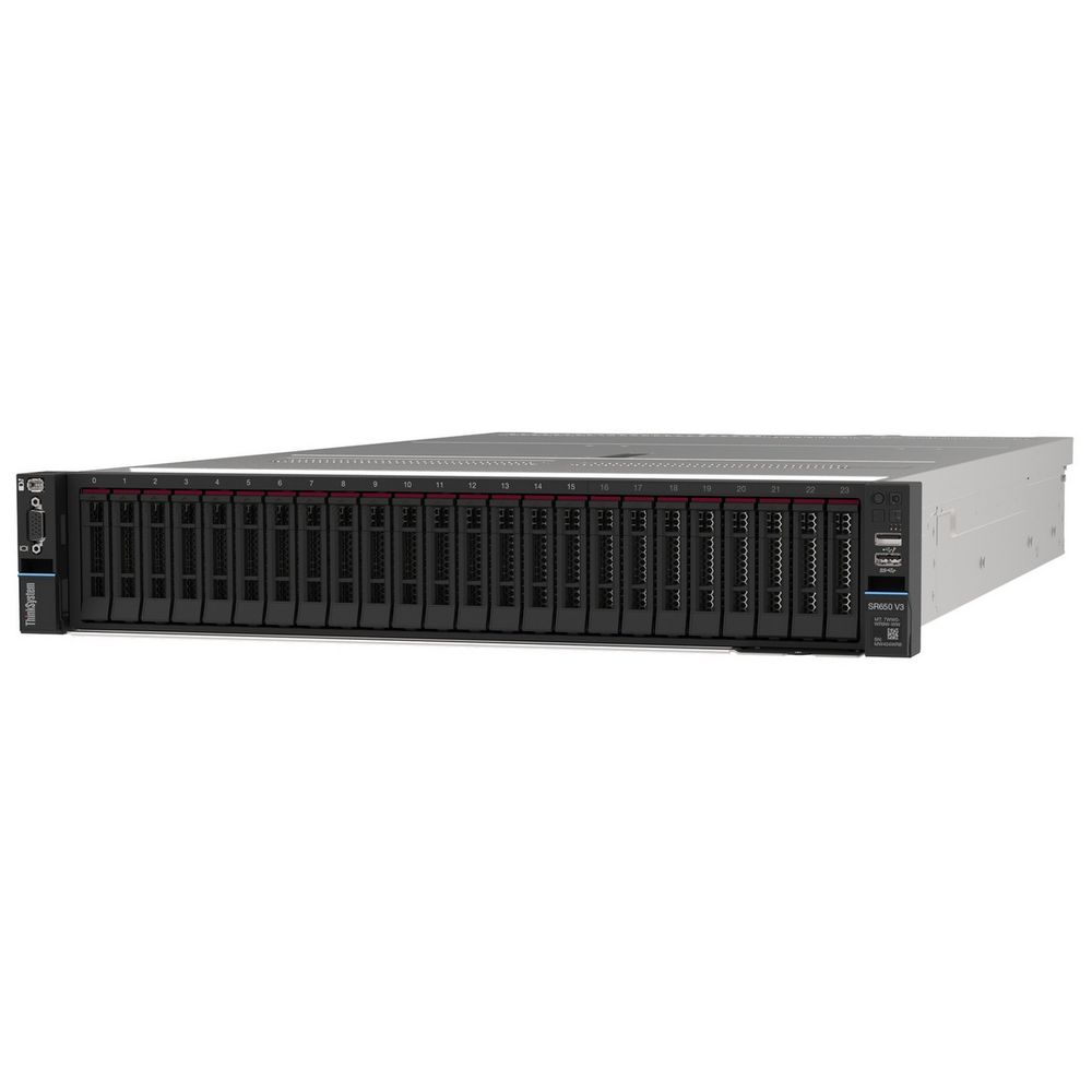 Серверная платформа Lenovo 7D76CTO1WW-2, ThinkSystem SR650 V3, Xeon Silver 4510, 32GB