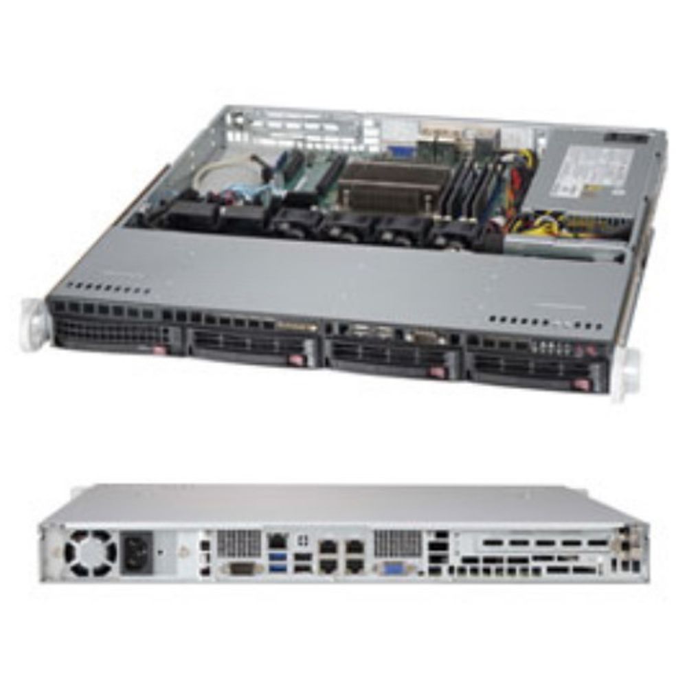 Серверная платформа SuperMicro SYS-5018D-MTLN4F, 1U, LGA 1150