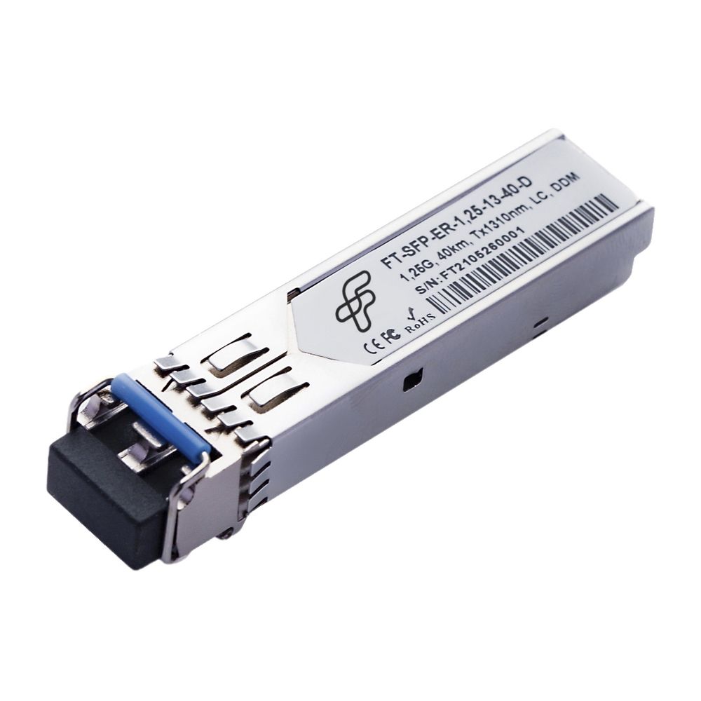 Трансивер Future Technologies FT-SFP-ER-1.25-13-40-D, 1G, SFP, LC, 40км