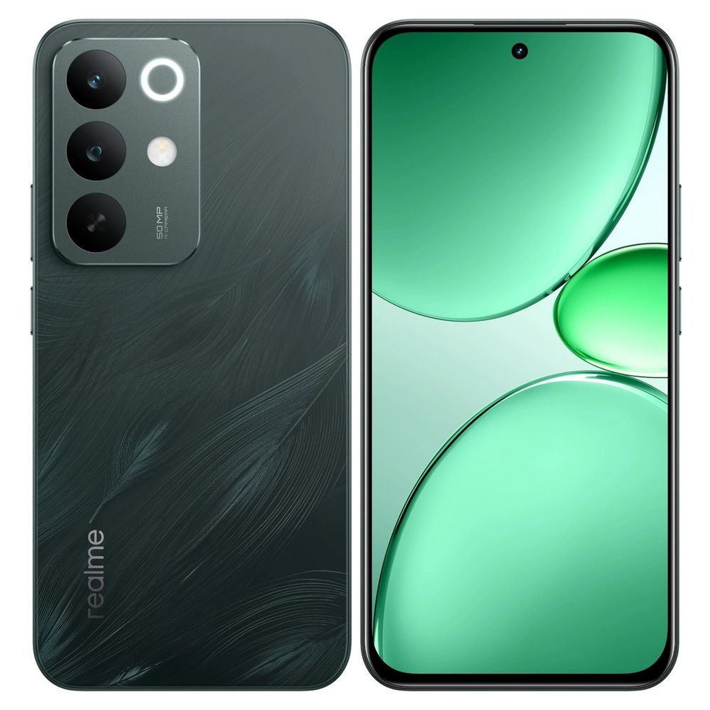 Смартфон Realme RMX5555 C85 Pro 8+256 Green, 6.8" AMOLED, 8+256ГБ