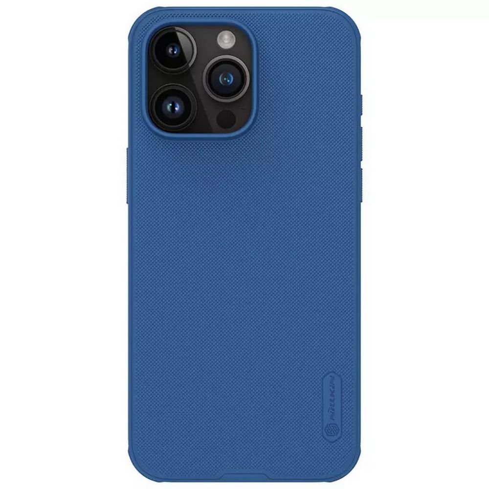 Чехол Nillkin Super Frosted Shield Pro (4020246), для Apple iPhone 15 Pro Max, синий