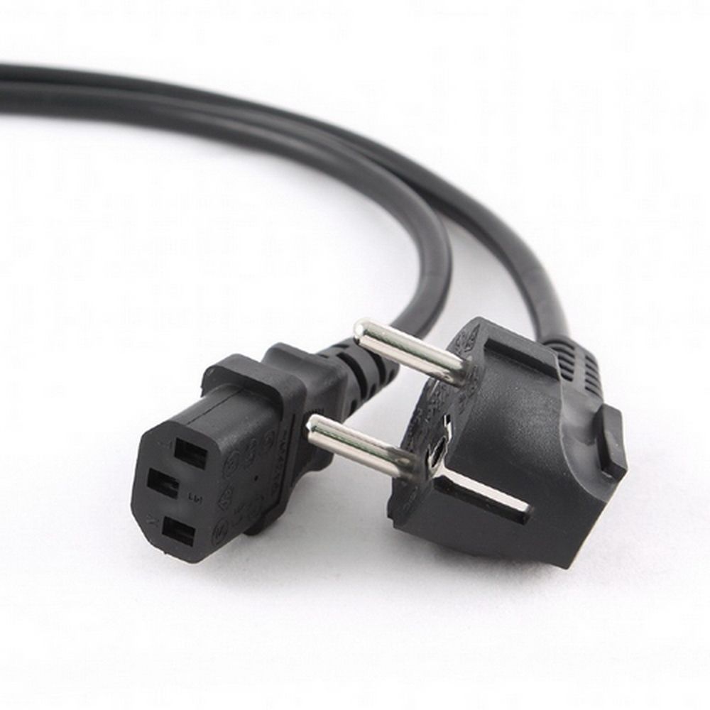 Кабель питания Cablexpert PC-186-VDE-1M, Schuko-C13, 1 м, 10 А