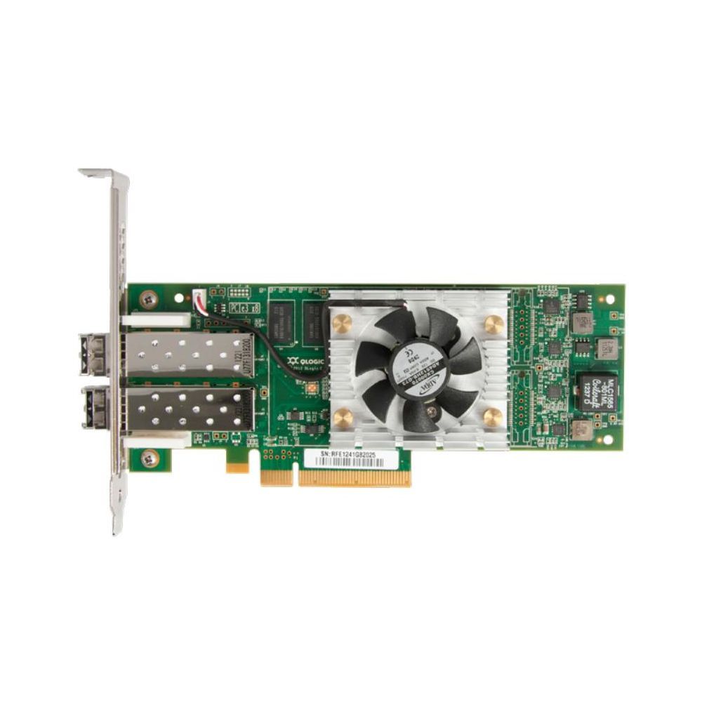 Сетевой адаптер Qlogic QLE2672-CK, 2×16 Гбит/с FC HBA, PCIe x8