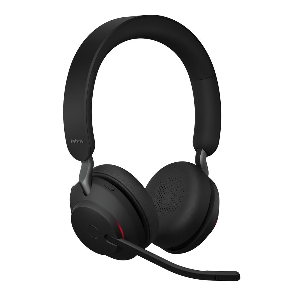 Гарнитура Jabra Evolve2 65 Link380c MS Stereo Black, Bluetooth, USB Type-C, до 35 ч