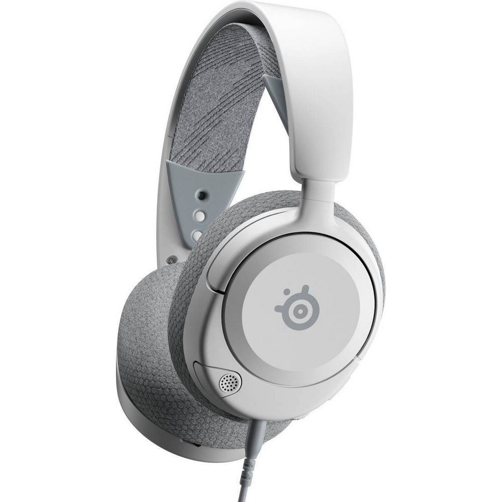 Гарнитура SteelSeries Arctis Nova 1, проводная, 3,5 мм, белая