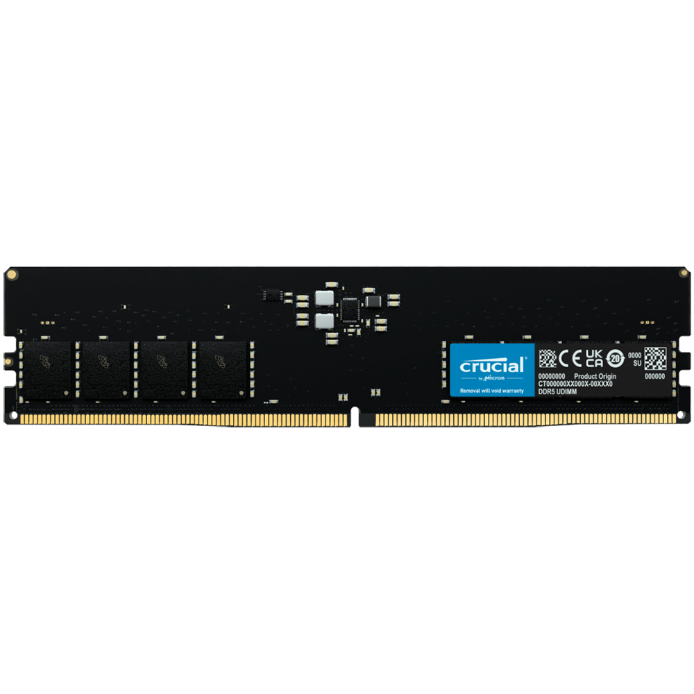 Модуль памяти Crucial CT16G56C46U5T, 16ГБ, DDR5, 5600МГц, DIMM