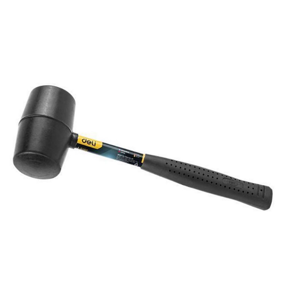 Киянка Deli DL5908, резиновый молоток, 340г, 260мм