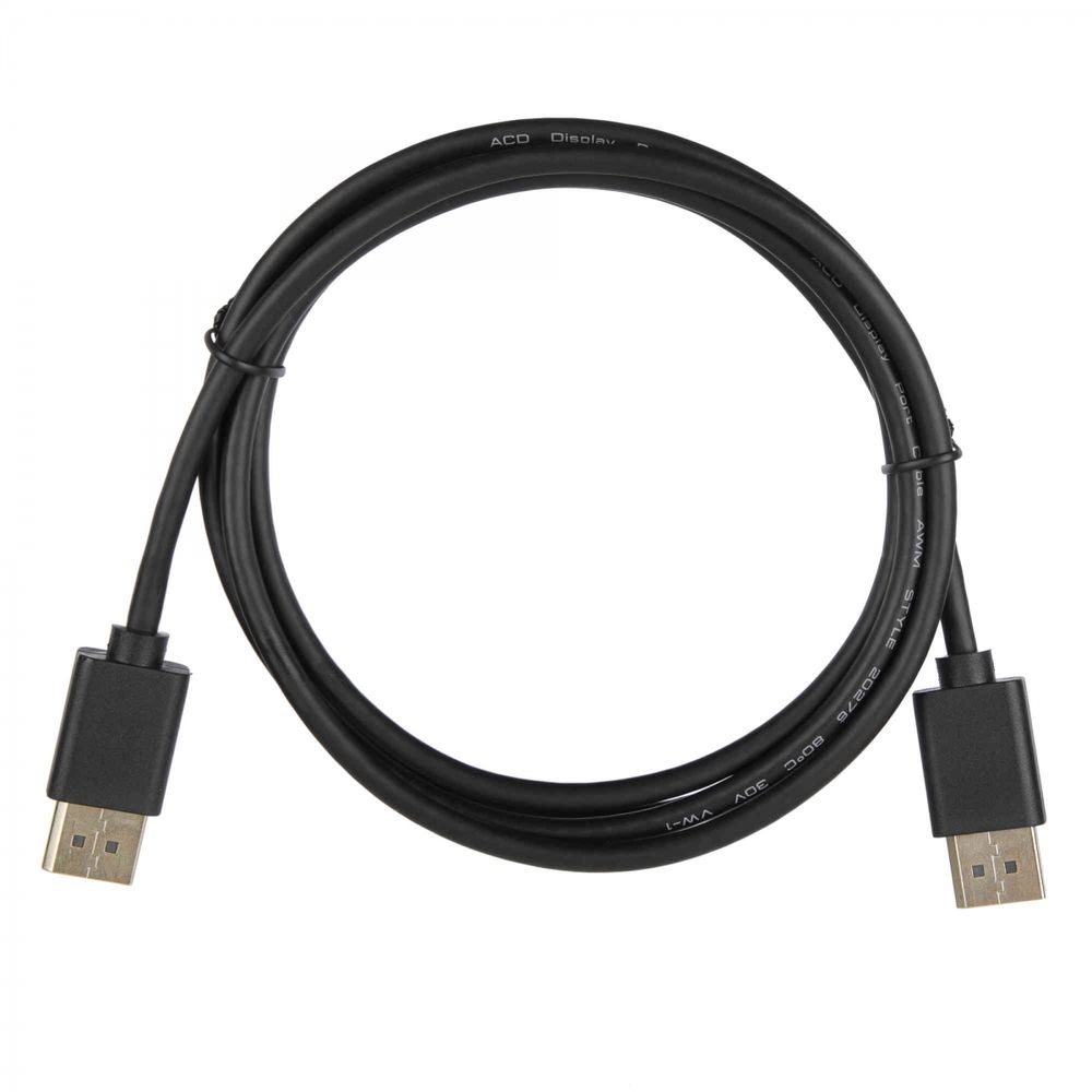 Кабель ACD ACD-DDPM2-18B, DisplayPort 1.2, 1.8 м, черный