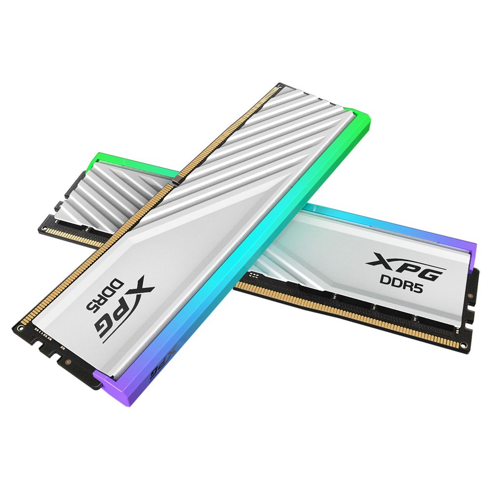 Оперативная память XPG AX5U6000C3016G-DTLABRWH, DDR5, 32 ГБ (2×16), 6000 МГц, CL30, RGB, белый