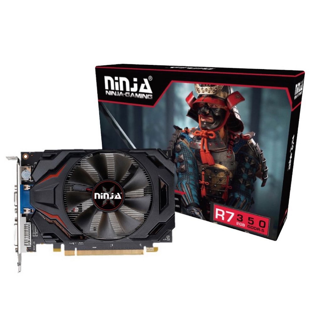 Видеокарта Ninja AKR735025F, R7 350, 2GB GDDR5, 128bit
