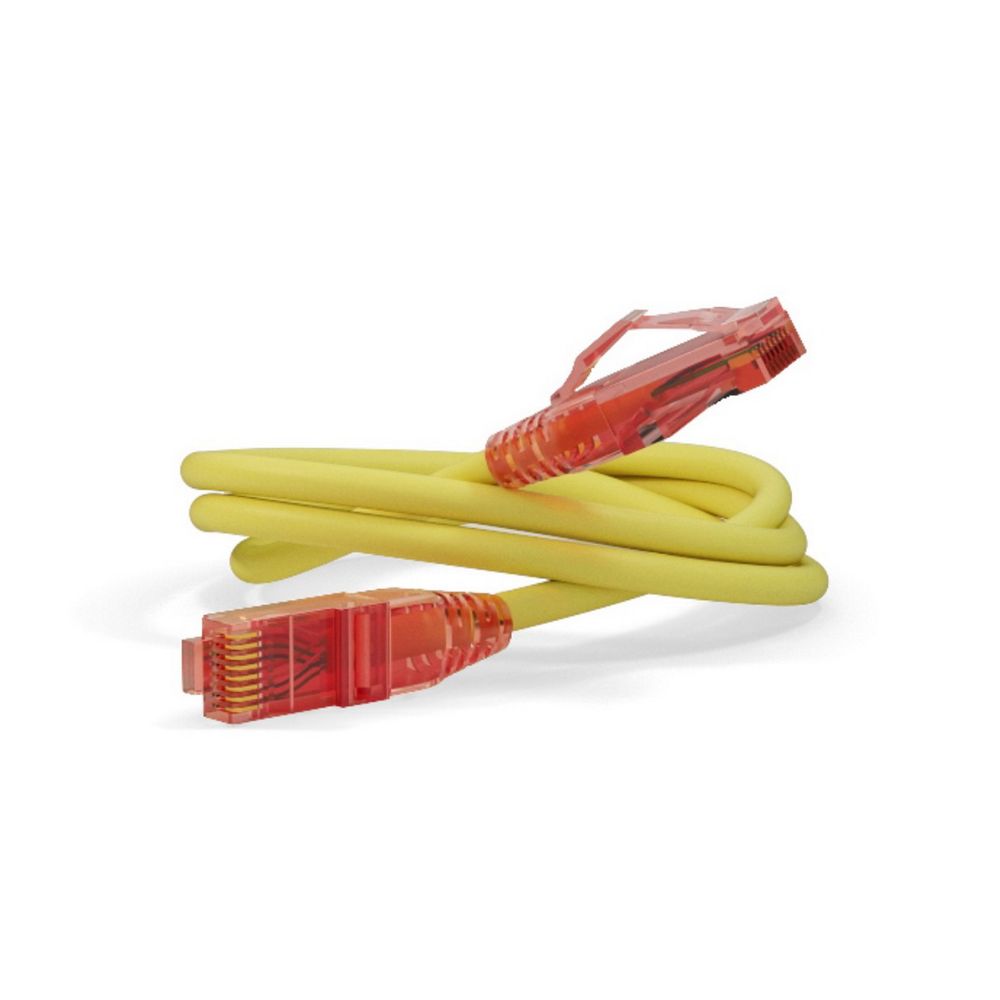 Патч-корд Hyperline PC-LPM-UTP-RJ45-RJ45-C5e-1.5M-LSZH-YL, 1.5м, желтый