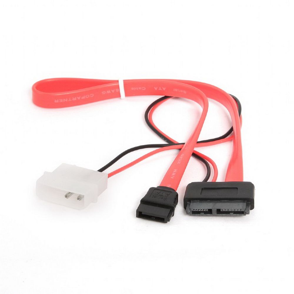 Кабель Gembird CC-SATA-C2, Combo miniSATA, molex+SATA/miniSATA, 6pin+7pin