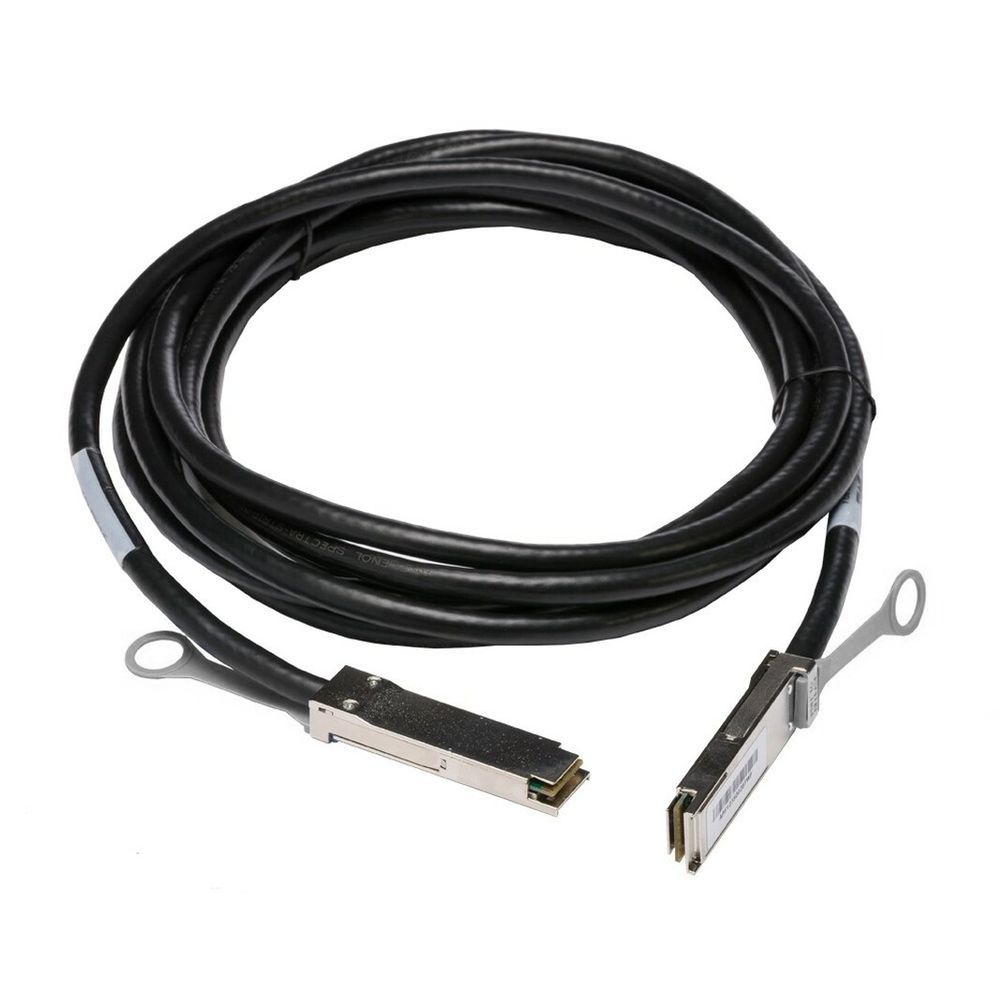 Кабель Future Technologies FT-QSFP28-CabP-AWG30-2, DAC, 100G, QSFP28, 2 м