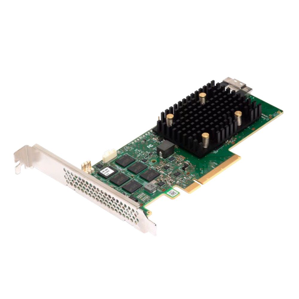 HBA-адаптер Broadcom SAS 9500-8i, PCIe 4.0 x8, 8 портов, Tri-Mode 12G