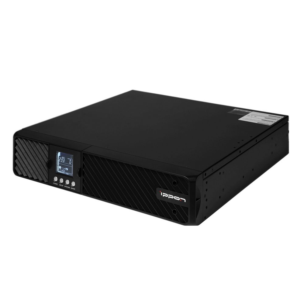 ИБП Ippon Pacific 2000, 2000 ВА / 1800 Вт, AVR 165-290 В, 8xIEC C13, 2U