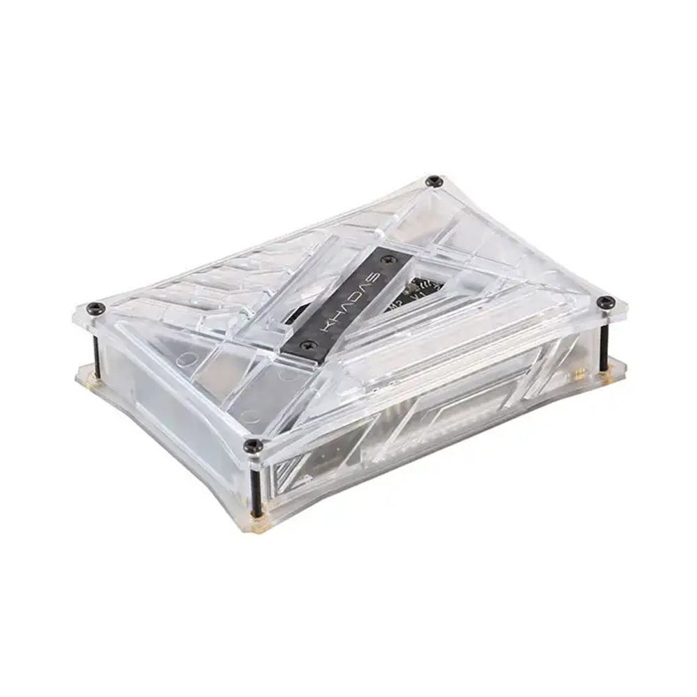 Корпус Khadas DIY Case Transparent VIMs KCS-T-001, поликарбонат, 96,5×70×23,5 мм