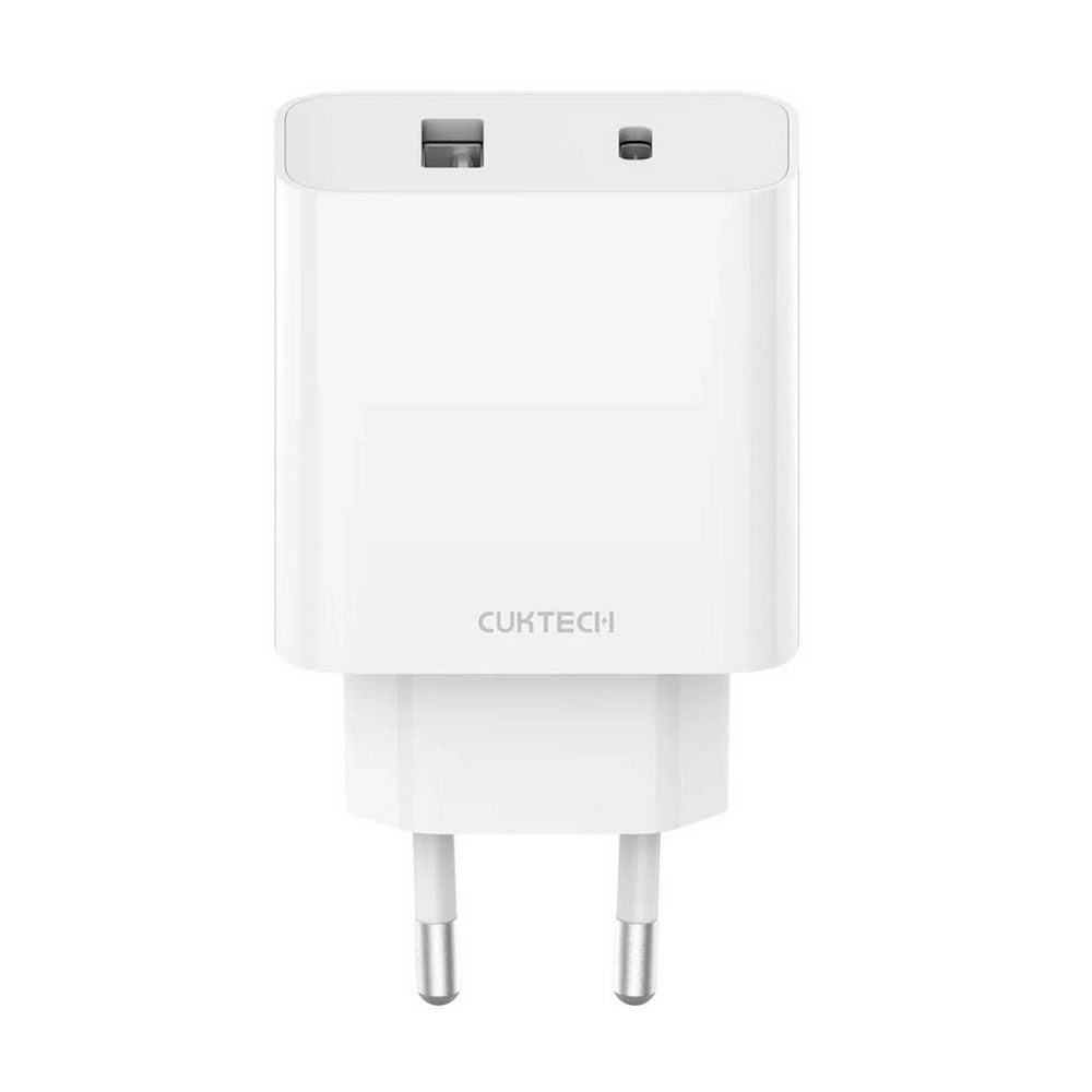 Зарядное устройство CUKTECH A19 EU, 30W, Type-A + Type-C