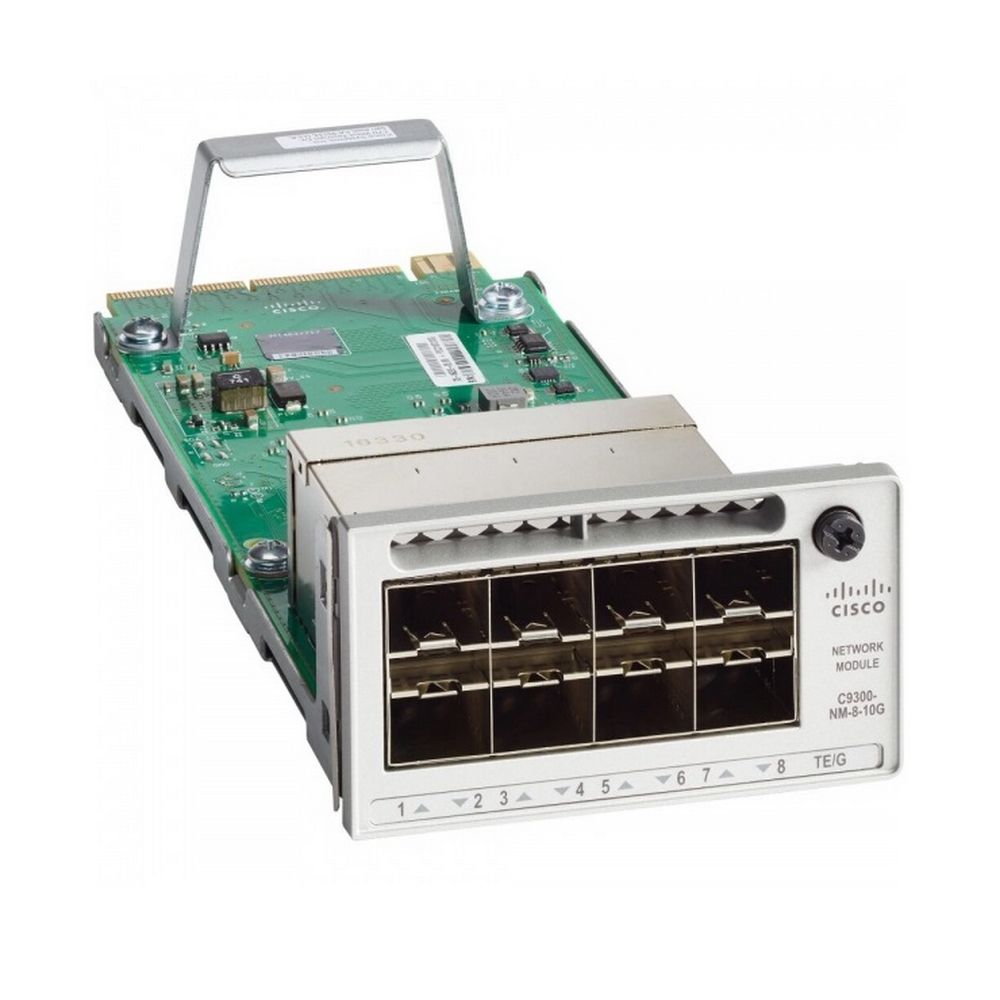 Модуль Cisco Catalyst 9300 C9300-NM-8X, 8×10Gb SFP+ Uplink